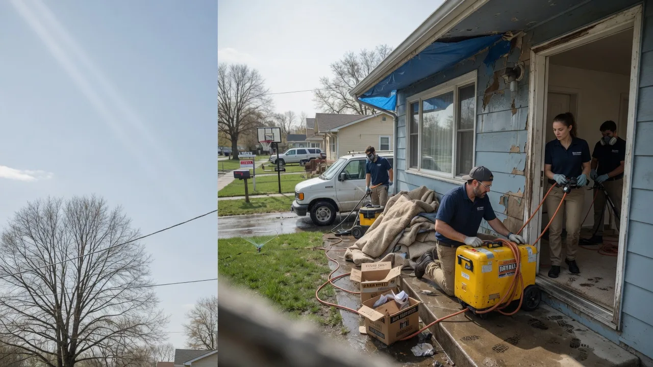 Basement Flood Cleanup in Dodson, MT near me
